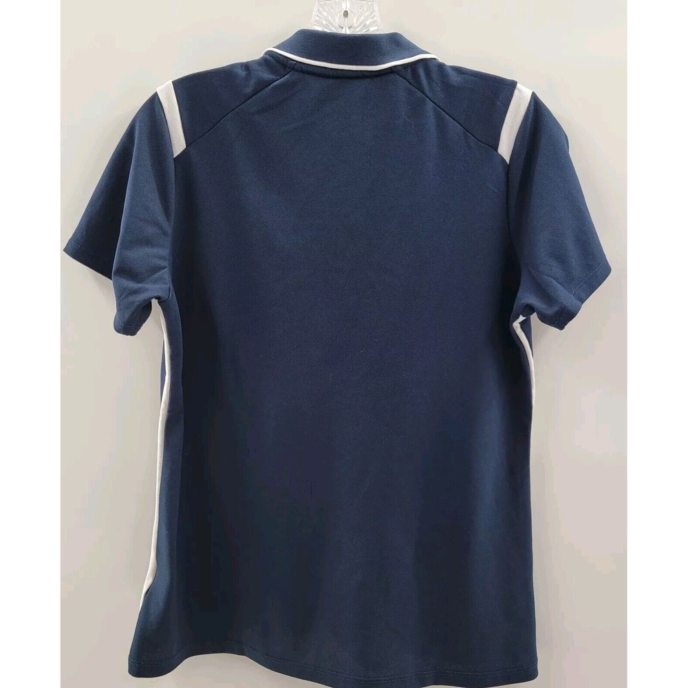 Antigua Woman's Chicago Bears Polo Blue Embroidered Shirt SIZE M - Picture 8 of 8